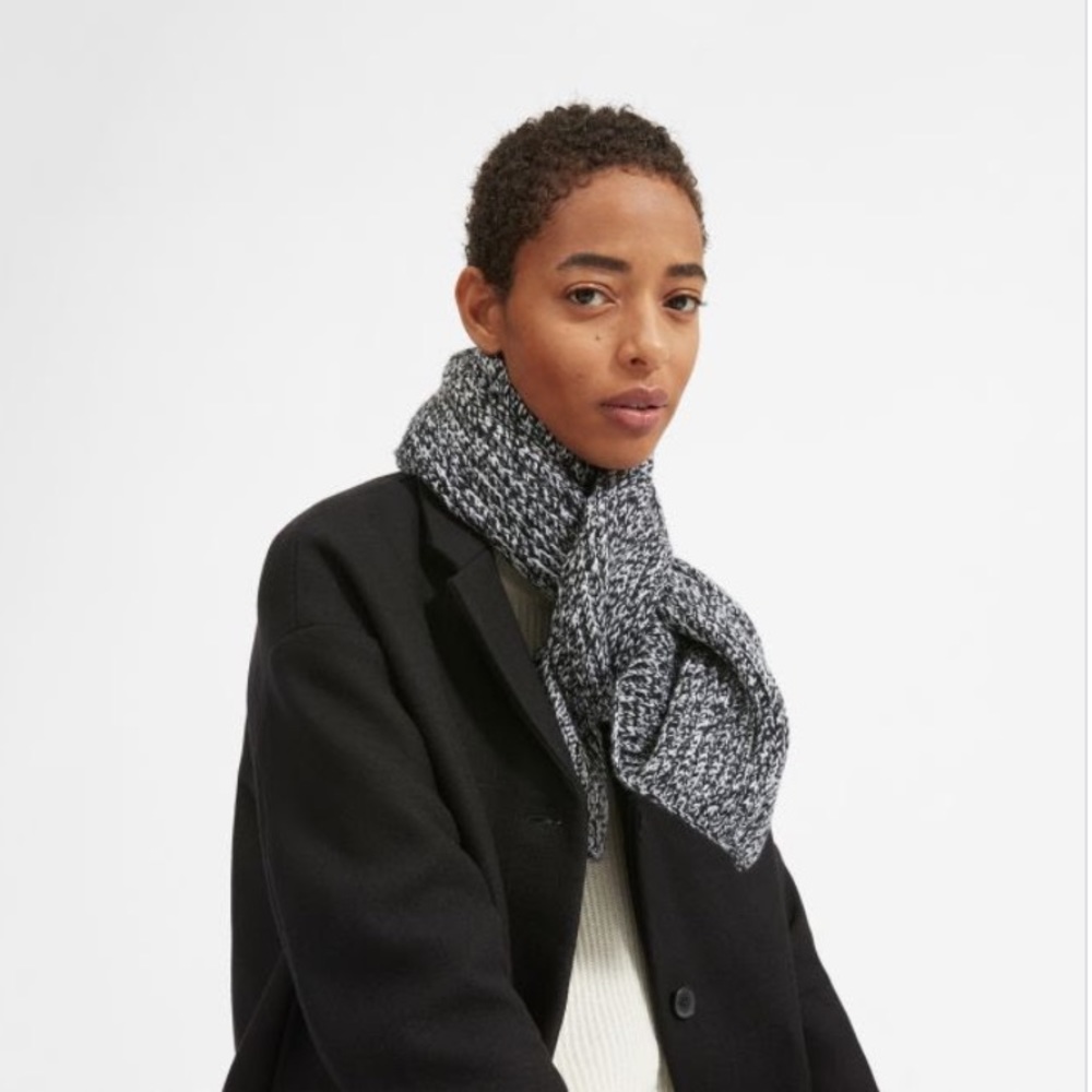 EVERLANE Wool Rib Scarf